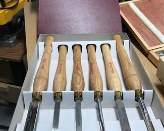 Robert Sorbey Woodturning Tools ( various chisels and other tools)