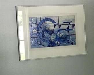 Abstract Media framed