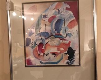 "Sea Battle" by Wassily Kandinsky