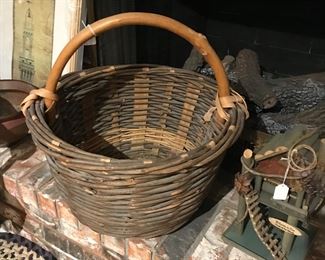 Large woven basket