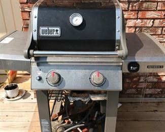 Weber Gas Grill  with accessories