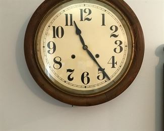 School House Clock - Pendulum and key