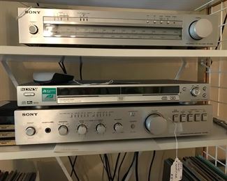Sony Dvd Player, Tuner and Amplifier