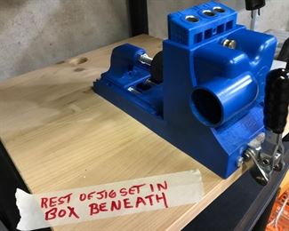 Jig Set with Box and accessories