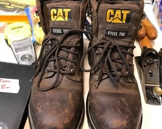 CAT Steel Toe Work boots Size 11