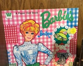 A Paper Doll Book "Barbie's Boutique