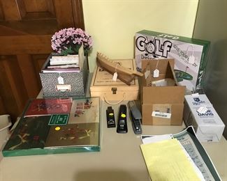 Office Supplies and games