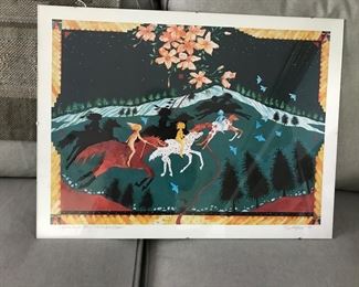 Apache Canyon "Riding with the Spirit People" - signed and numbered