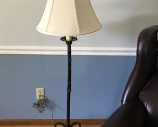 Love this candle stick lamp -Iron
