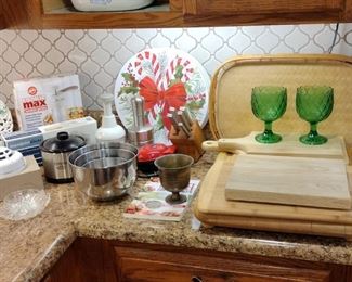 kitchenware and glass