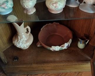 Roseville pottery collection