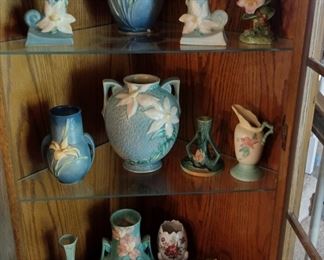 Roseville pottery collection