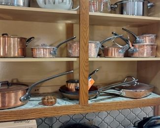 Baumalu French copper cookware