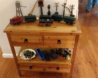 nice Kitchen Island with trains