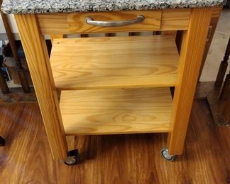 marble top Kitchen Island