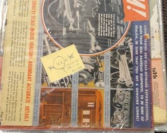 1939-1999 Lionel train catalogs complete