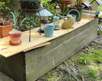 planters and outdoor goodies