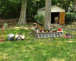 planters and outdoor goodies