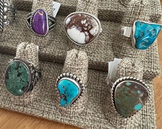 Beautiful turquoise jewelry & more