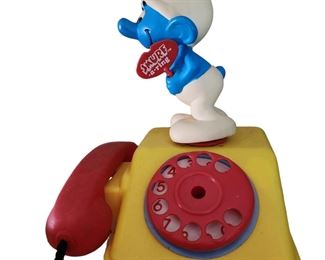 Smurf A Ring toy phone 