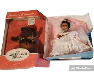 We Have Madame Alexander's dolls