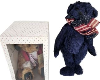 We have Teddy Bears including Vermont and Gund