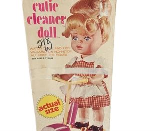 Cutie Cleaner vintage doll