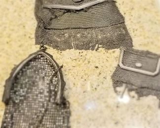 Silver bags, antique