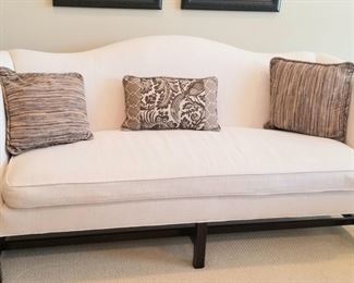 Elegant yet comfortable sofas, two available 
