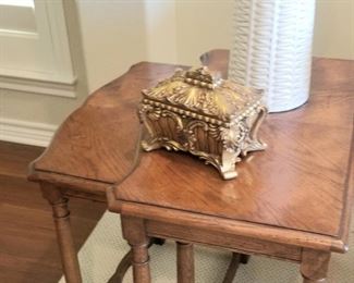Unique vintage side table 