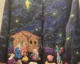 Really detailed Christmas jacket