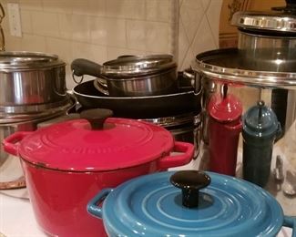 Lots of pots and pans