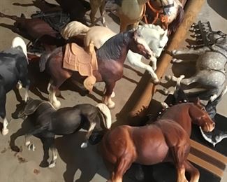 Collection of horses 
