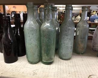 Vintage and antique bottles 