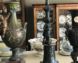 Bronze, brass and more china