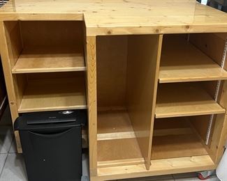 Custom Made Computer Desk on Wheels