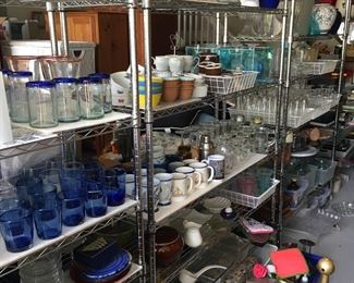 Glassware, Kitchenware, Bakeware, Servingware, Vases, Ceramics, Pottery 