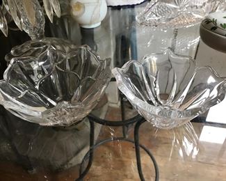 Pair Waterford Marquis dishes