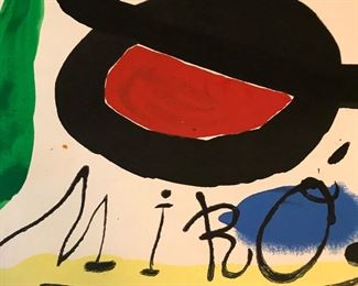 Miro poster limited edition 
