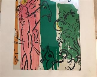 Chagall lithograph