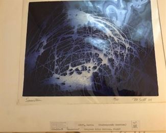 Another signed and numbered lithograph