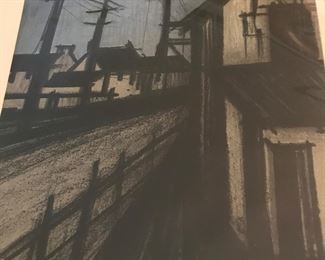 Bernard Buffet lithograph