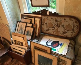 Lots of prints and artwork