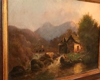 Small beautiful mountain landscape ooc