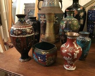 Lots of cloisonné 