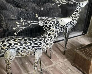 Large Christmas deers