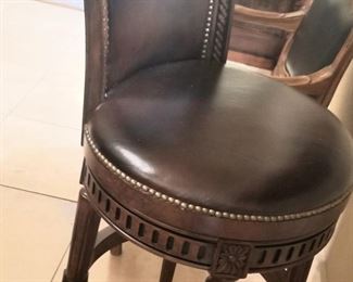 two bar stools available 