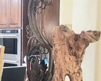 Warm and earthy home decor