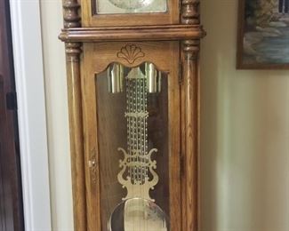 Large, fabulous Henry Miller Grandfather clock