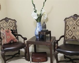 Elegant yet inviting seating